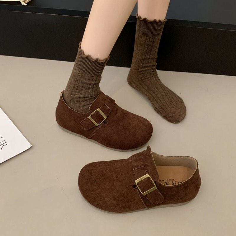 Women Suede Closed Back Birken - Espadrille Slip On ulasan dan harga